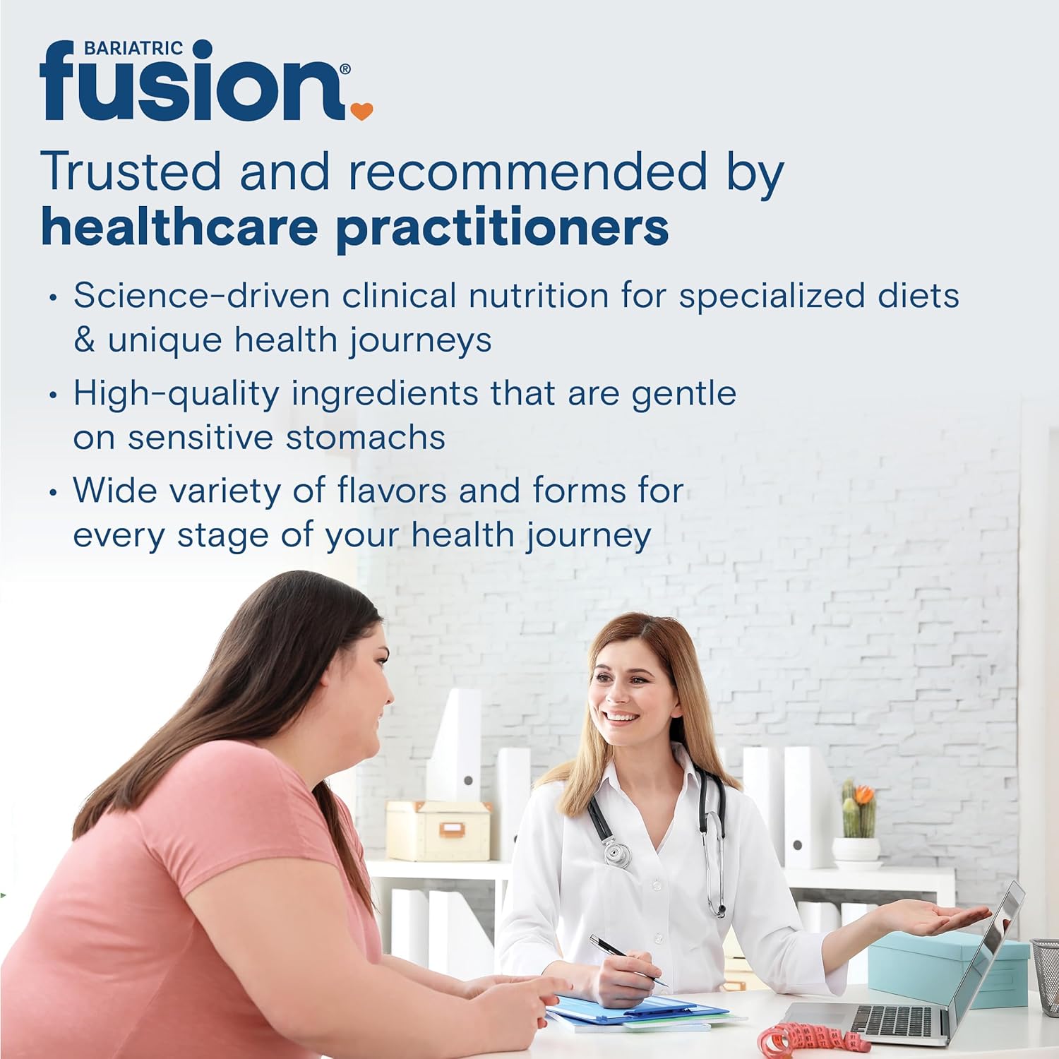 Bariatric Fusion Calcio Citrato con Vitamina D3 - Masticables Sabor Fresa - 60 unidades