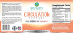 Best Earth Naturals Suplemento de Circulación - Fórmula Equilibrada para el Apoyo Circulatorio - 30 Cápsulas