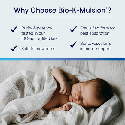 BIOTICS RESEARCH Bio K Mulsion Gotas de Vitamina K1, 500 mcg – Image 4