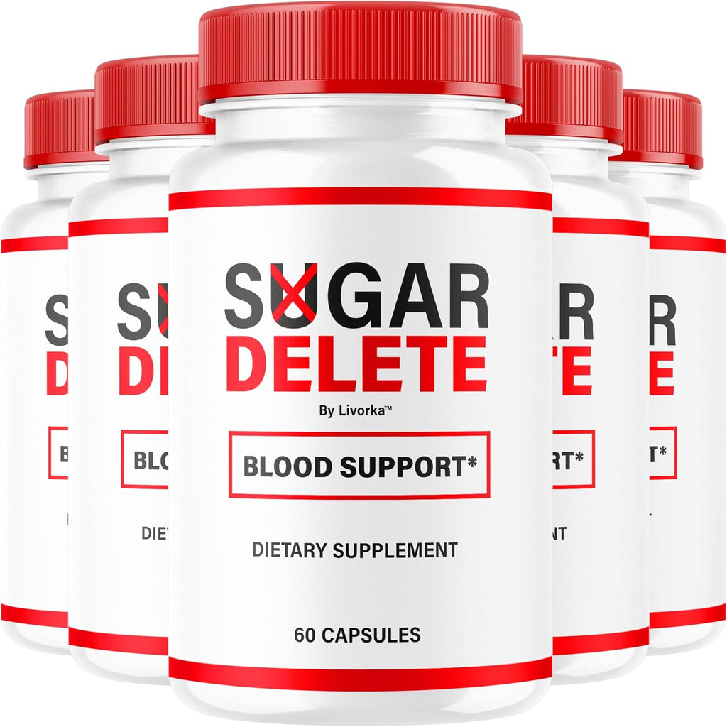 Sugar Delete Cápsulas - Complemento Alimenticio con Ingredientes Naturales, 300 Cápsulas (5 Meses) – LIVORKA