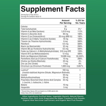 MaryRuth's Multivitamínico Líquido + Crecimiento del Cabello | Biotina 10000mcg | 450 ml