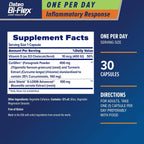 Osteo Bi-Flex One Per Day Inflammatory Response CurQfen, Suplemento para Articulaciones, 30 Cápsulas