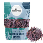 Musgo de Mar Púrpura (Purple Sea Moss) 100% Silvestre - Espectro Completo - 92 Minerales - 113g (4oz)