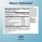 Neuro Optimizer de Jarrow Formulas - 120 Cápsulas