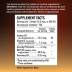 Alkaline for Life Cellular D3 Drops+ - Vitamina D3 líquida en aceite MCT, 250 UI por gota, dosis flexible 500-5000 UI, 30 ml