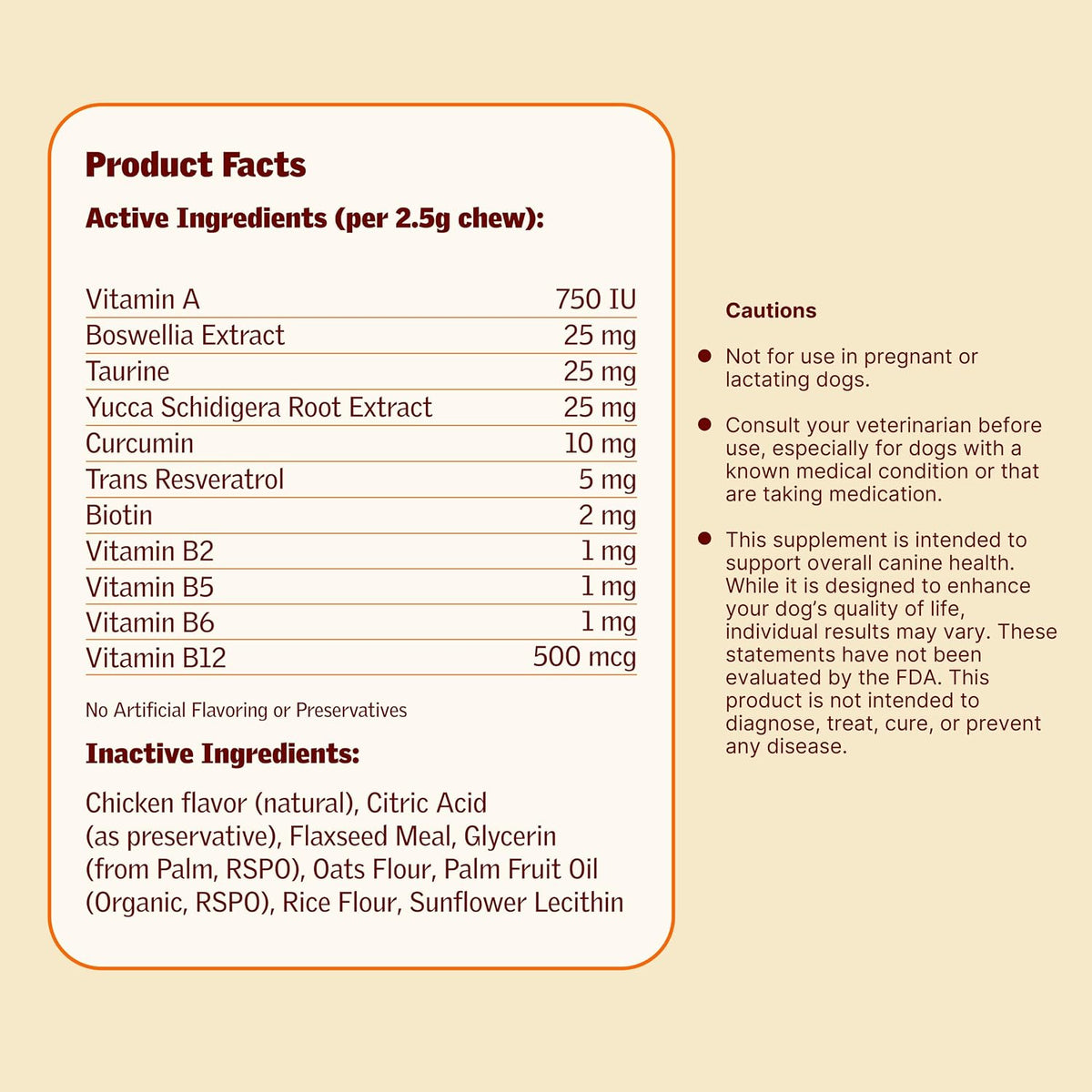 Furevery Multivitamínico para Perros 11-en-1 – Boswellia y raíz de yuca : tradicionalmente utilizadas para – Image 7