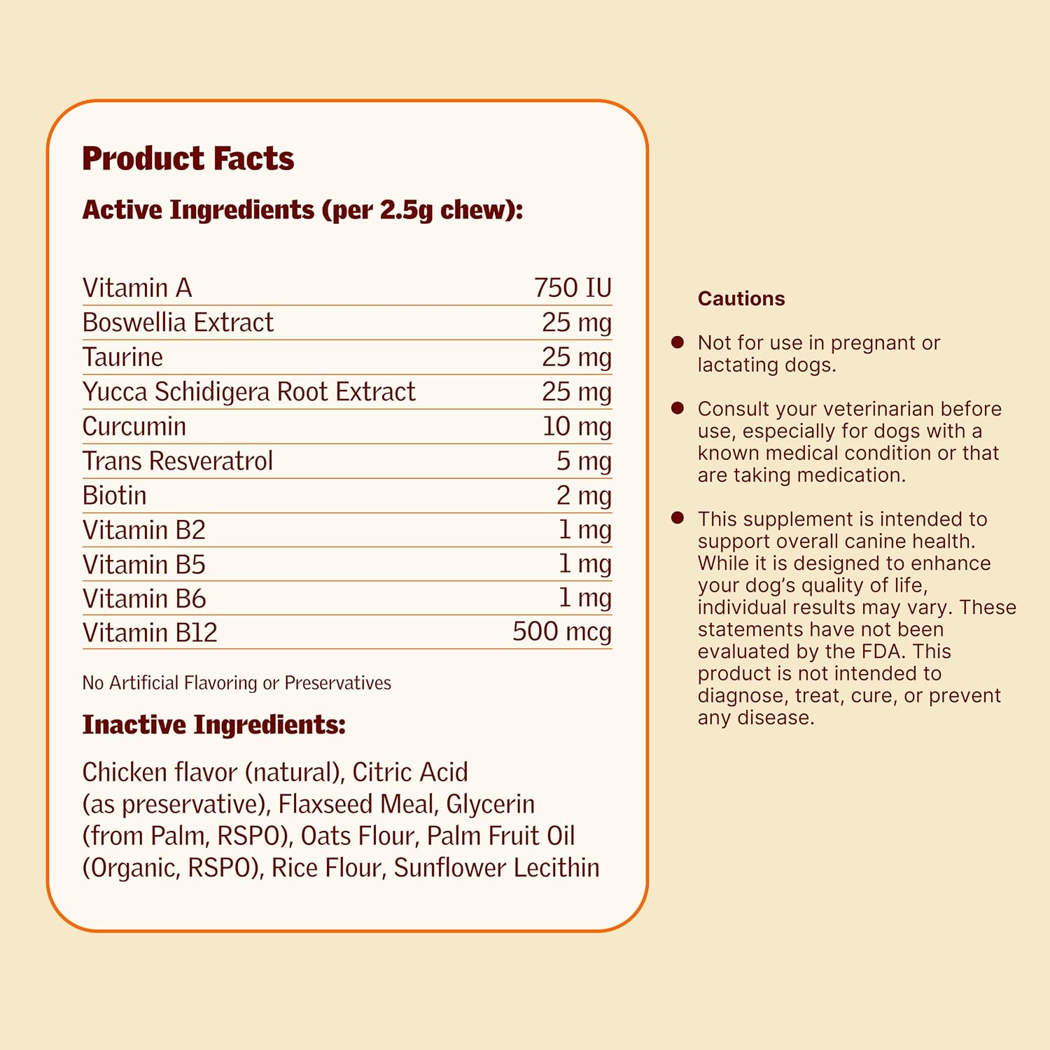 Furevery Multivitamínico para Perros 11-en-1 – 60 Masticables sabor a Pollo