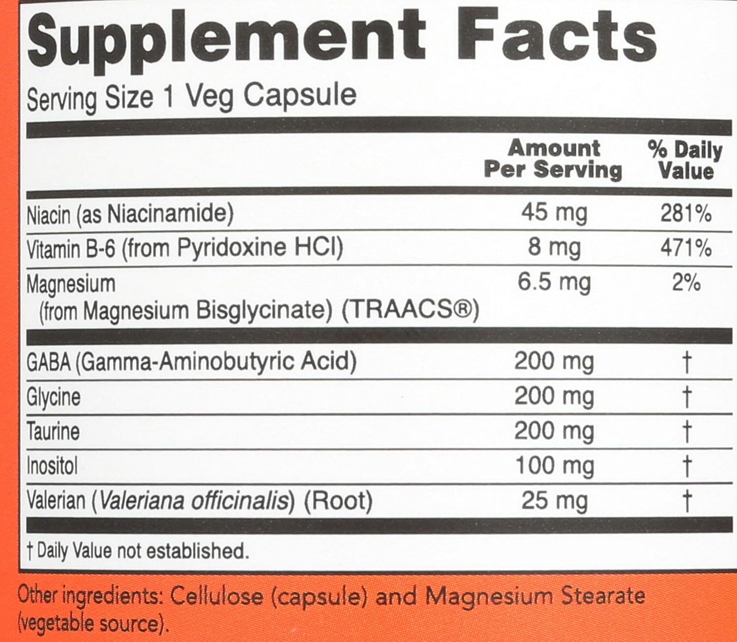 Now Foods True Calm Amino Relaxer 45 Cápsulas (Paquete de 2)