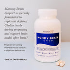 VitaminIQ Mommy Brain Postnatal - 60 Cápsulas - Salud Cognitiva, Estado de Ánimo y Energía