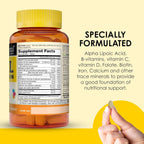 MASON NATURAL Multivitamínico Renal con ALA y Vitaminas B - 100 Comprimidos