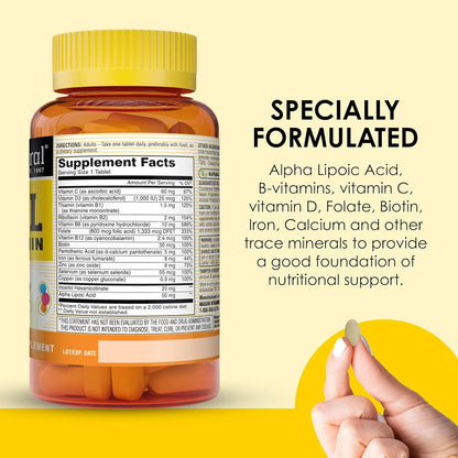 MASON NATURAL Multivitamínico Renal con ALA y Vitaminas B - 100 Comprimidos