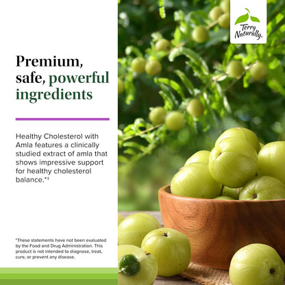 Terry Naturally Healthy Cholesterol con Amla – Sin gluten: Apto para personas con sensibilidad al gluten o – Image 5