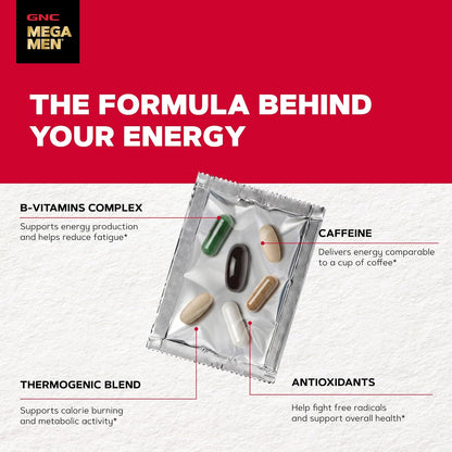 GNC Mega Men Energy and Metabolism Vitapak – – Formato: Los paquetes diarios ofrecen comodidad y aseguran que – Image 5