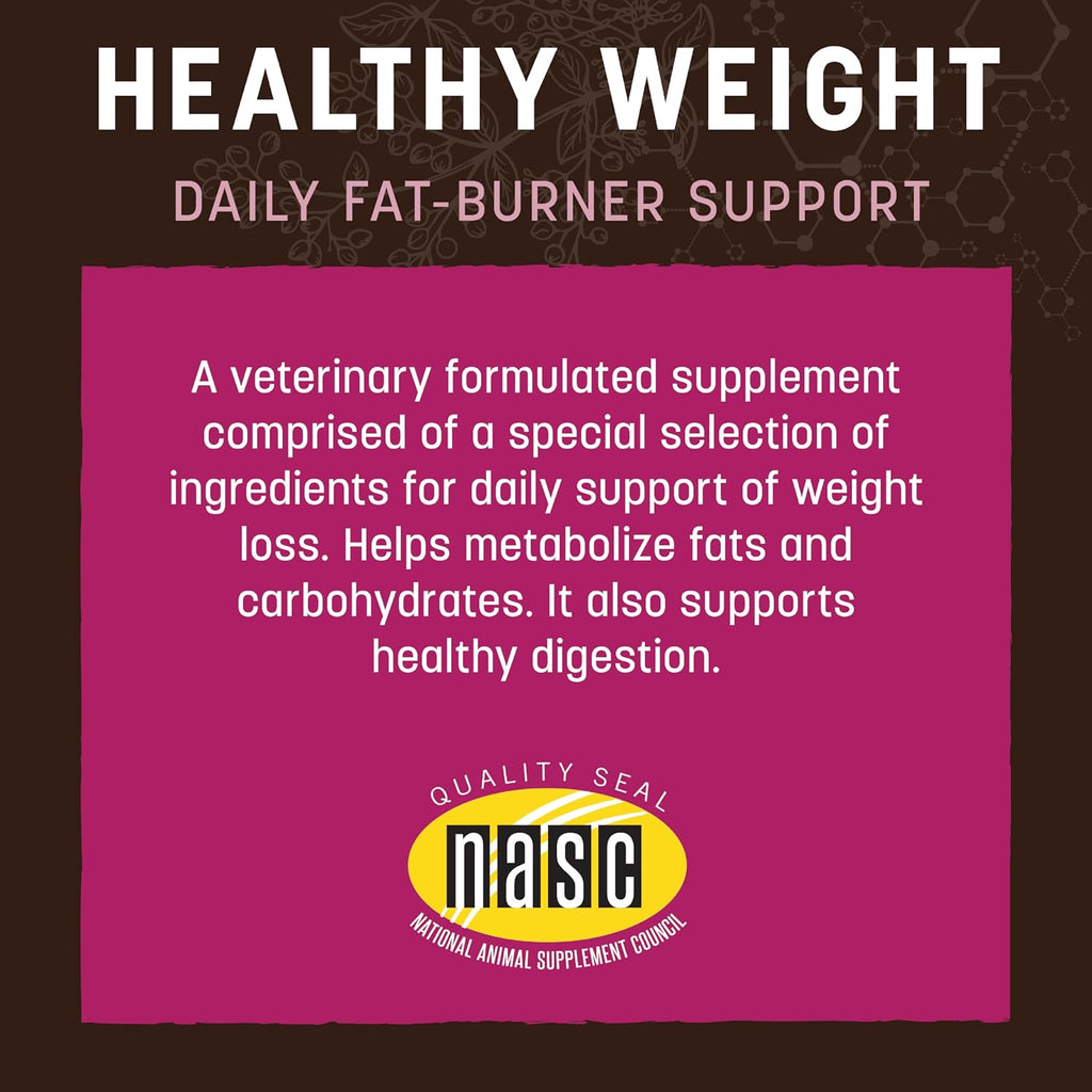 Earth Animal Apothecary Powder Supplement - Healthy Weight Nutritional Powder para Perros y Gatos - 226 g