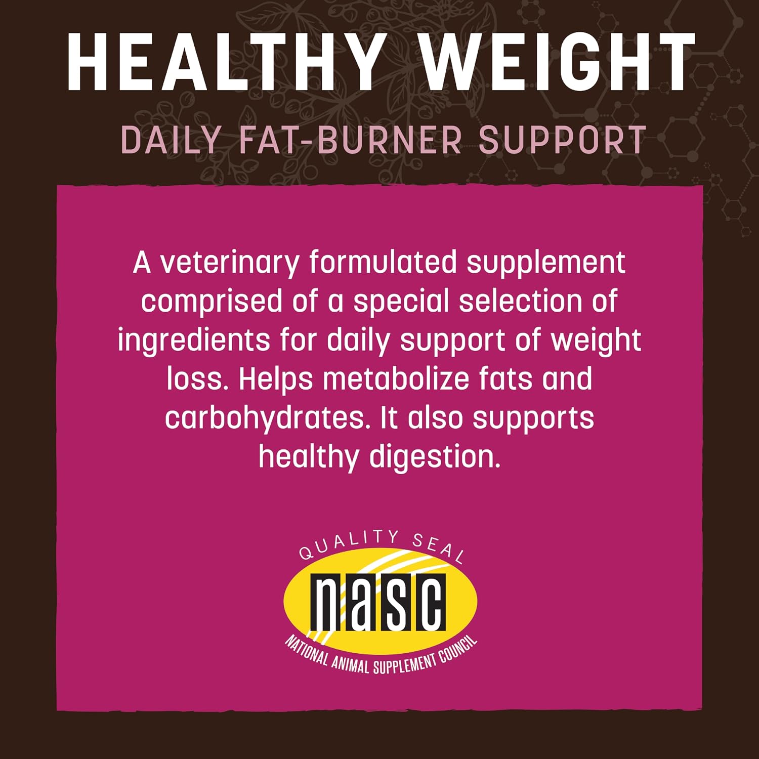 Earth Animal Apothecary Powder Supplement - Healthy Weight Nutritional Powder para Perros y Gatos - 226 g