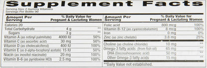 Vitafusion Gominolas Prenatales con DHA y Ácido Fólico, 180 unidades – Image 3