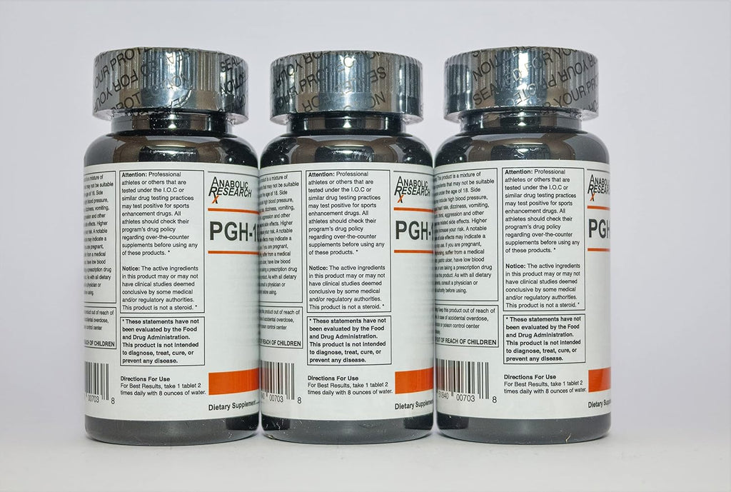 Anabolic Research PGH-1000 (Fuerza y Crecimiento) - 180 Cápsulas - 3 Meses de Suministro