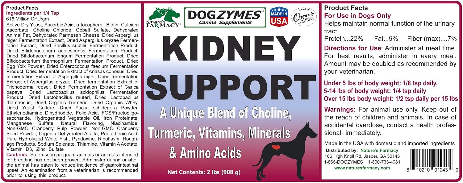 Dogzymes Kidney Support (226 g)
