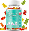 Gominolas de Musgo de Mar y Saúco con Vitaminas C, D y Zinc – 60 uds