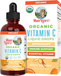 Suplemento de Vitamina C Líquida Orgánica de MaryRuth's - Gotas de Acerola - 118 ml