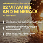 Nature's Way Alive! Multivitamínico de Máxima Potencia Max6 sin Hierro, 90 Cápsulas