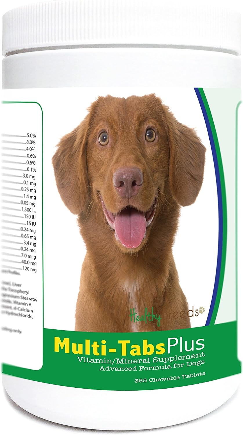 Healthy Breeds Nova Scotia Duck Tolling Retriever Multi-Tabs Plus Comprimidos Masticables 365 Unidades