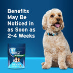 Pet Protect Suplemento para la Piel de Perros, Mezcla Patentada Free Form, Masticables Sabor Bacon (60 unidades)