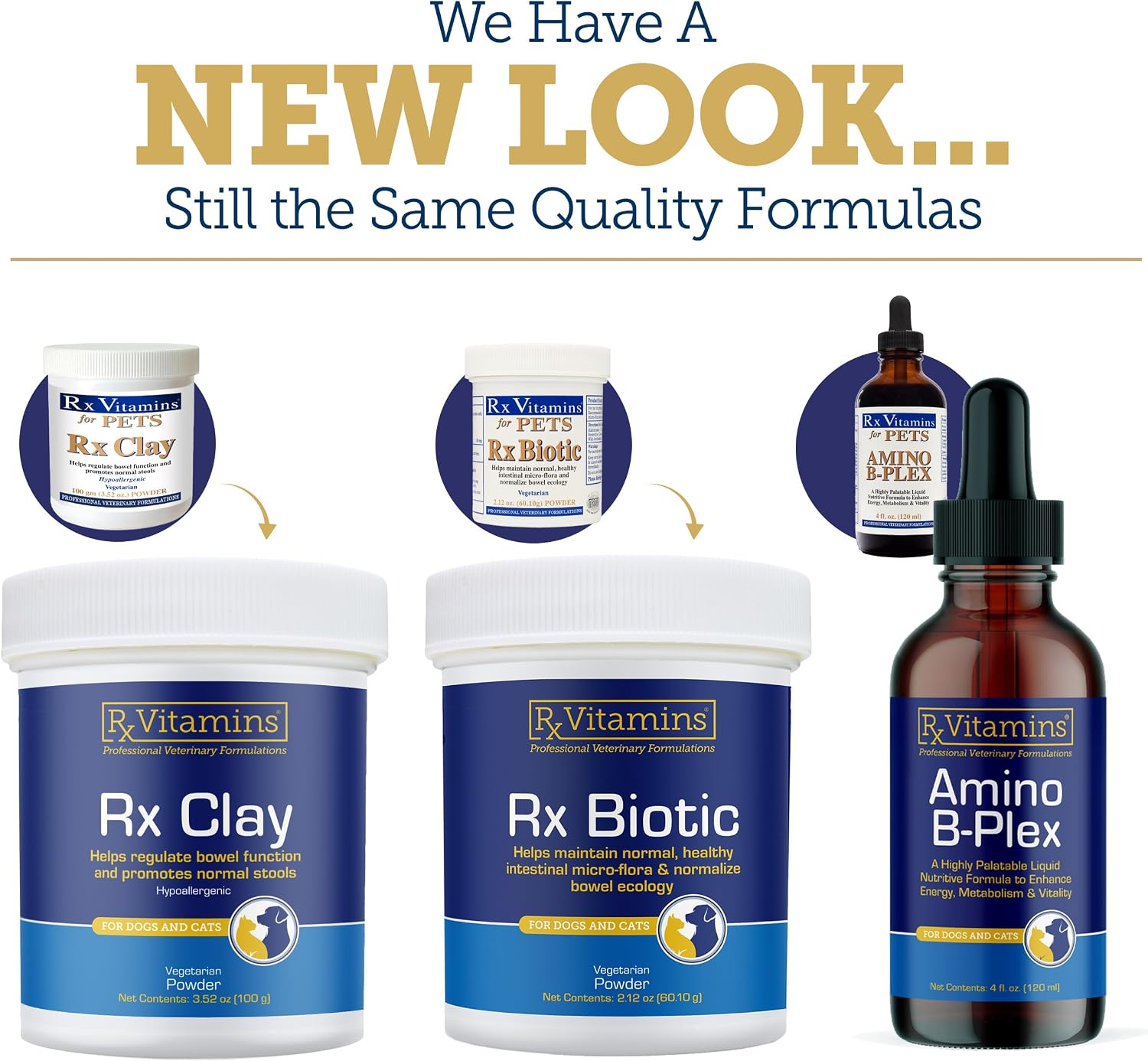 Rx Vitamins Immuno Support: Apoyo Inmunológico para Perros y Gatos - 60 cápsulas con Shiitake, Arabinogalactano y Luteína