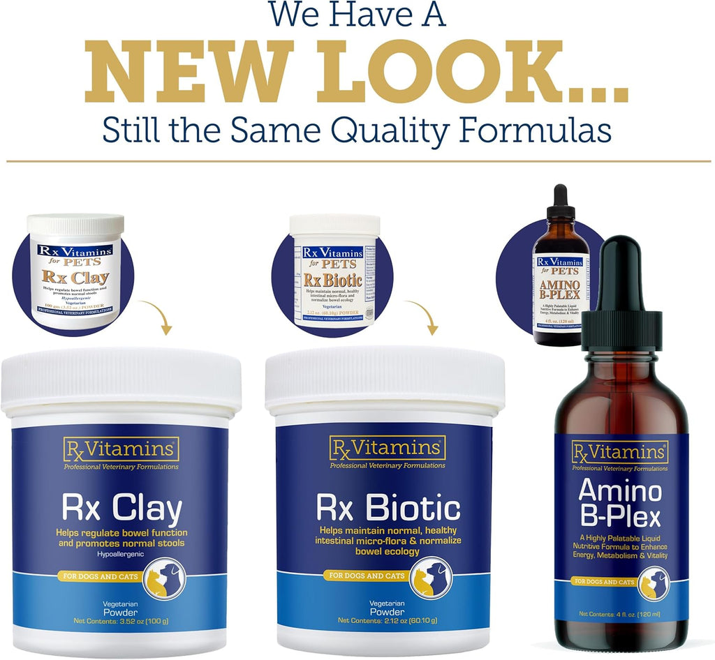 Rx Vitamins Bio-C - Vitamina C para Perros y Gatos con Bioflavonoides de Limón - 113 g