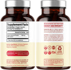 N1N Premium Organic Beet Root Capsules 1300mg 120 cápsulas vegetales