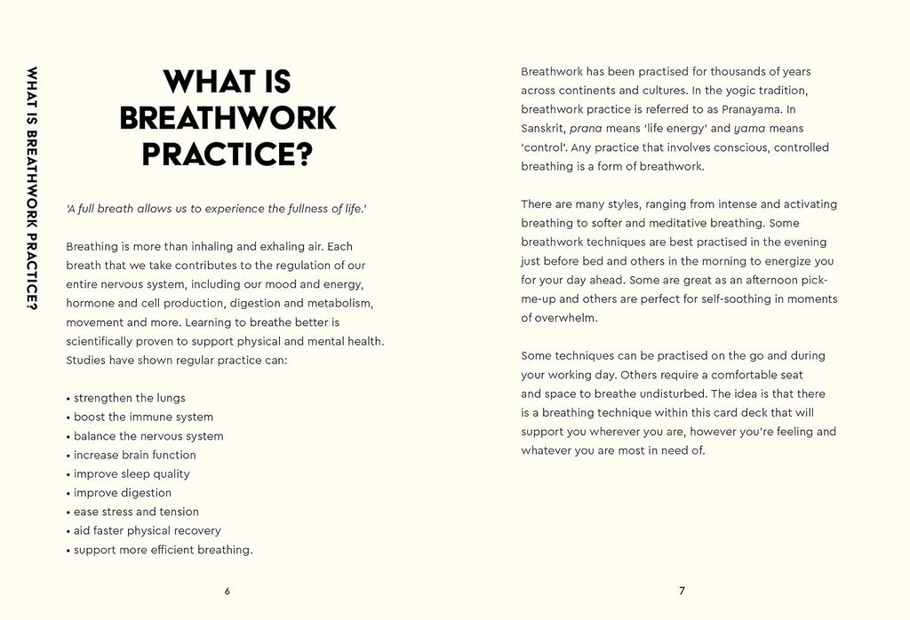 Breath Practice Cards: 50 meditaciones de respiración para mente, cuerpo y ser (Cartas de bienestar)