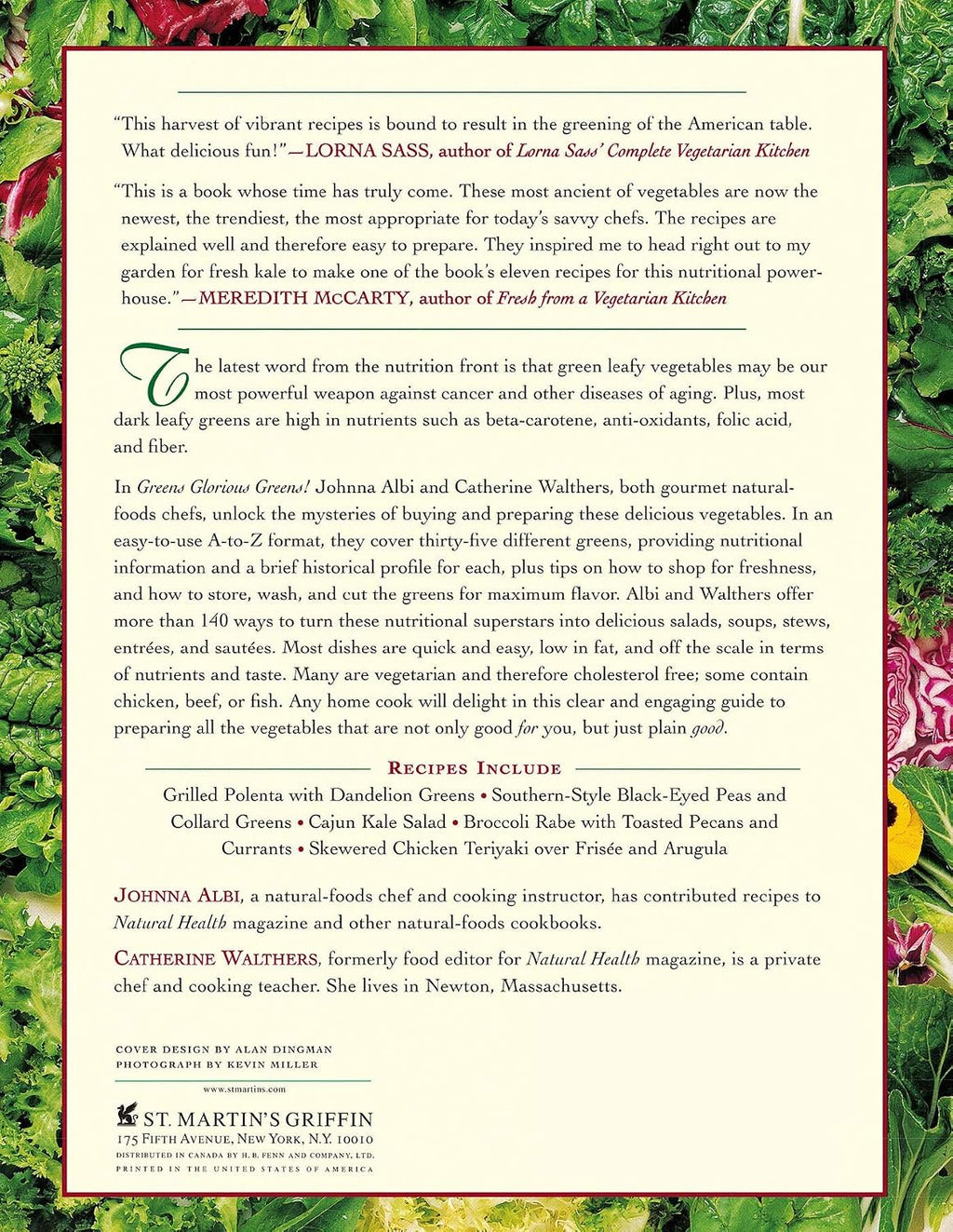 ¡Verduras, Gloriosas Verduras!: Más de 140 formas de preparar todas esas deliciosas, súper saludables y hermosas verduras de hoja verde