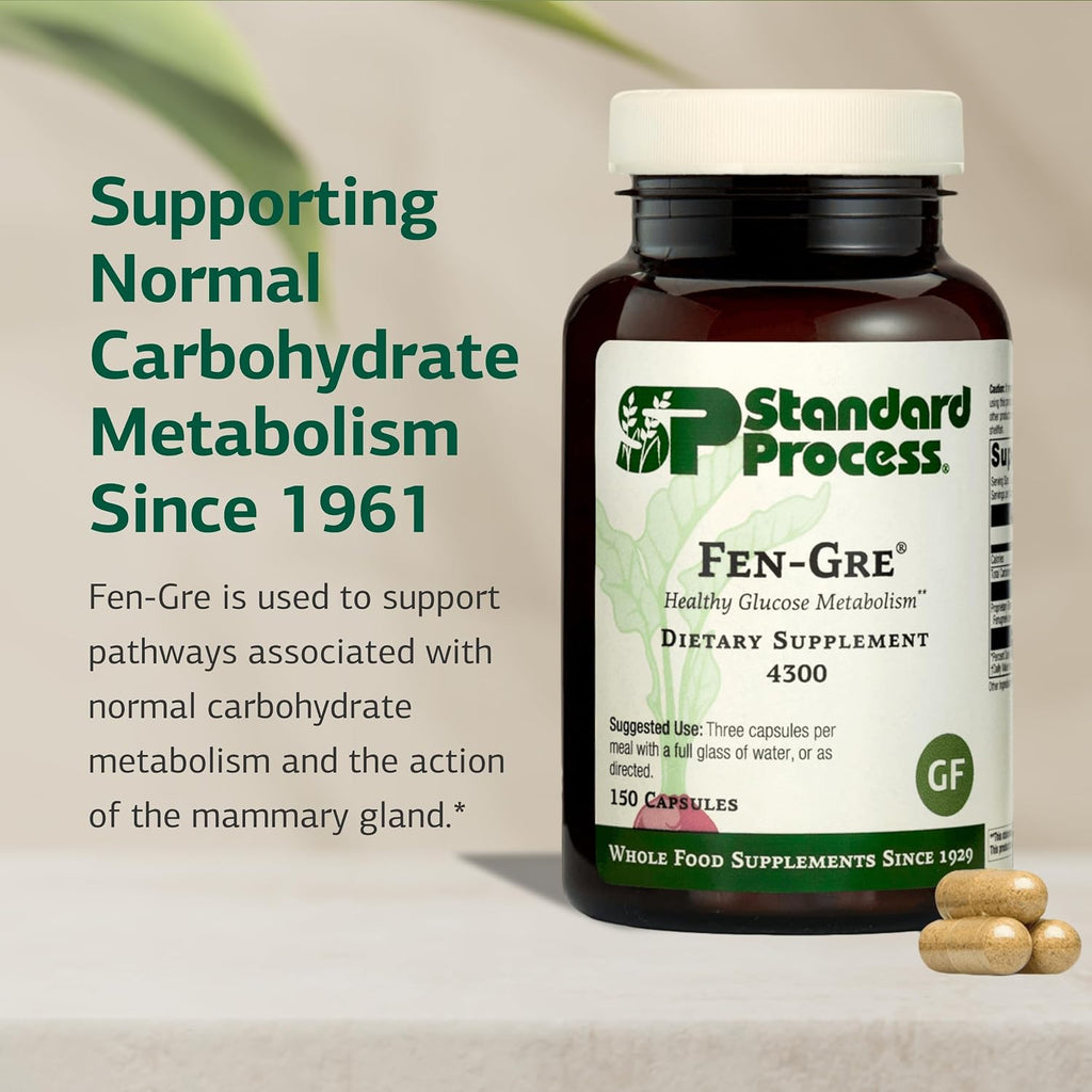 Standard Process Fen-Gre - 150 Cápsulas - Apoyo Respiratorio y Metabolismo Saludable