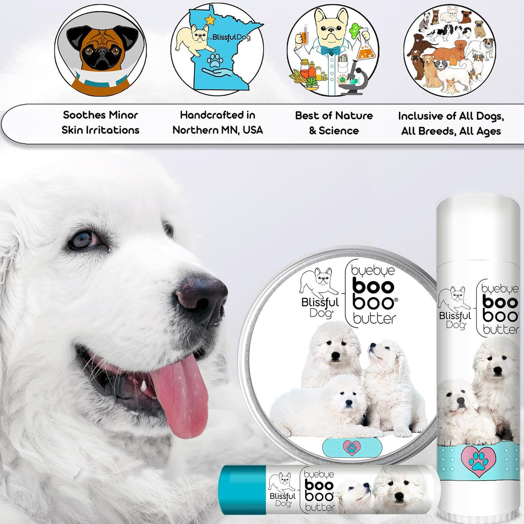 The Blissful Dog 8 oz LATA Mantequilla Booboo para Gran Pirineo