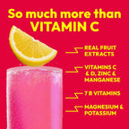 Emergen-C 1000 mg Vitamina C con Zinc y Vitaminas B - 30 sobres sabor Limonada Rosa