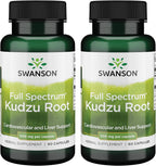 Swanson Full Spectrum Raíz de Kudzu - 60 Cápsulas, 500 mg