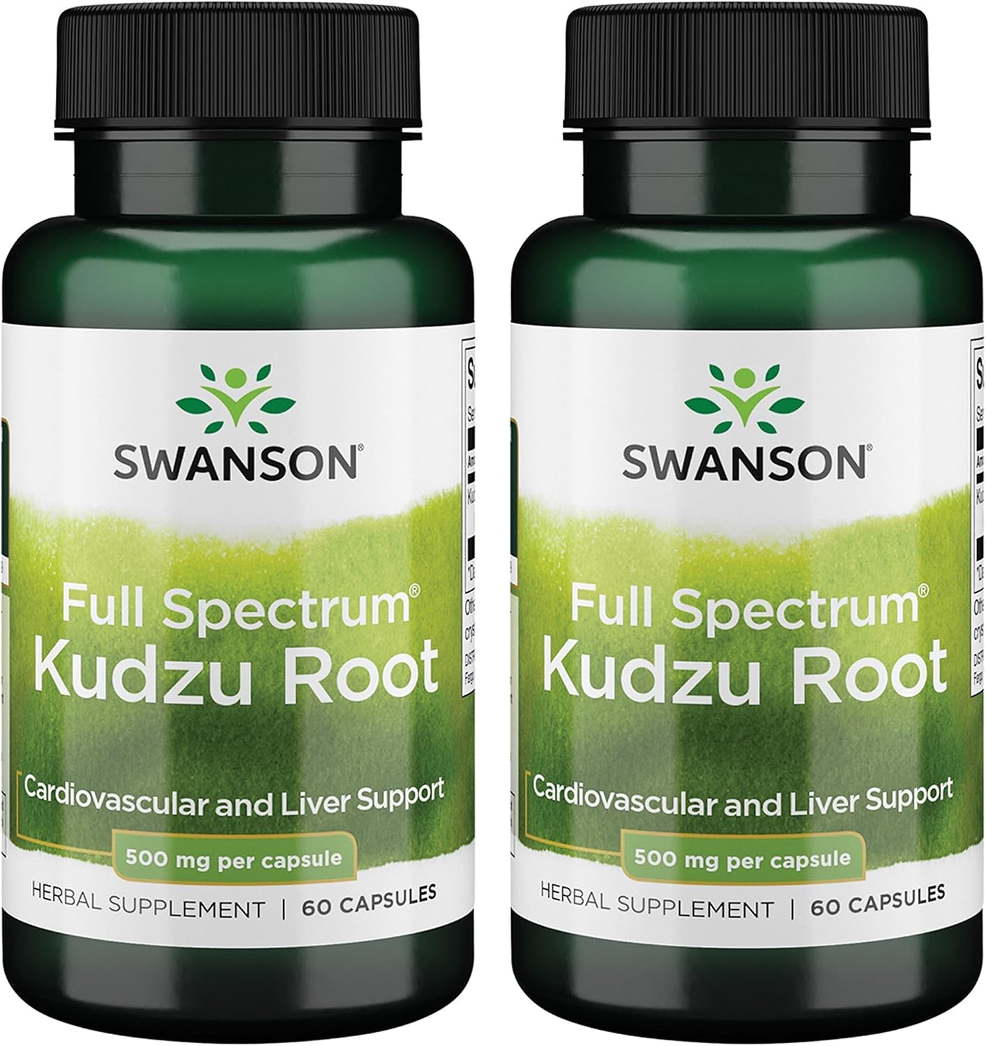Swanson Full Spectrum Raíz de Kudzu - 60 Cápsulas, 500 mg