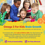 (2 Pack) Multivitamínico Infantil con Hierro, Sin Azúcar, Gomitas con Omega-3, Probióticos, Vitaminas A, C, D, B12, Zinc - Nextdia