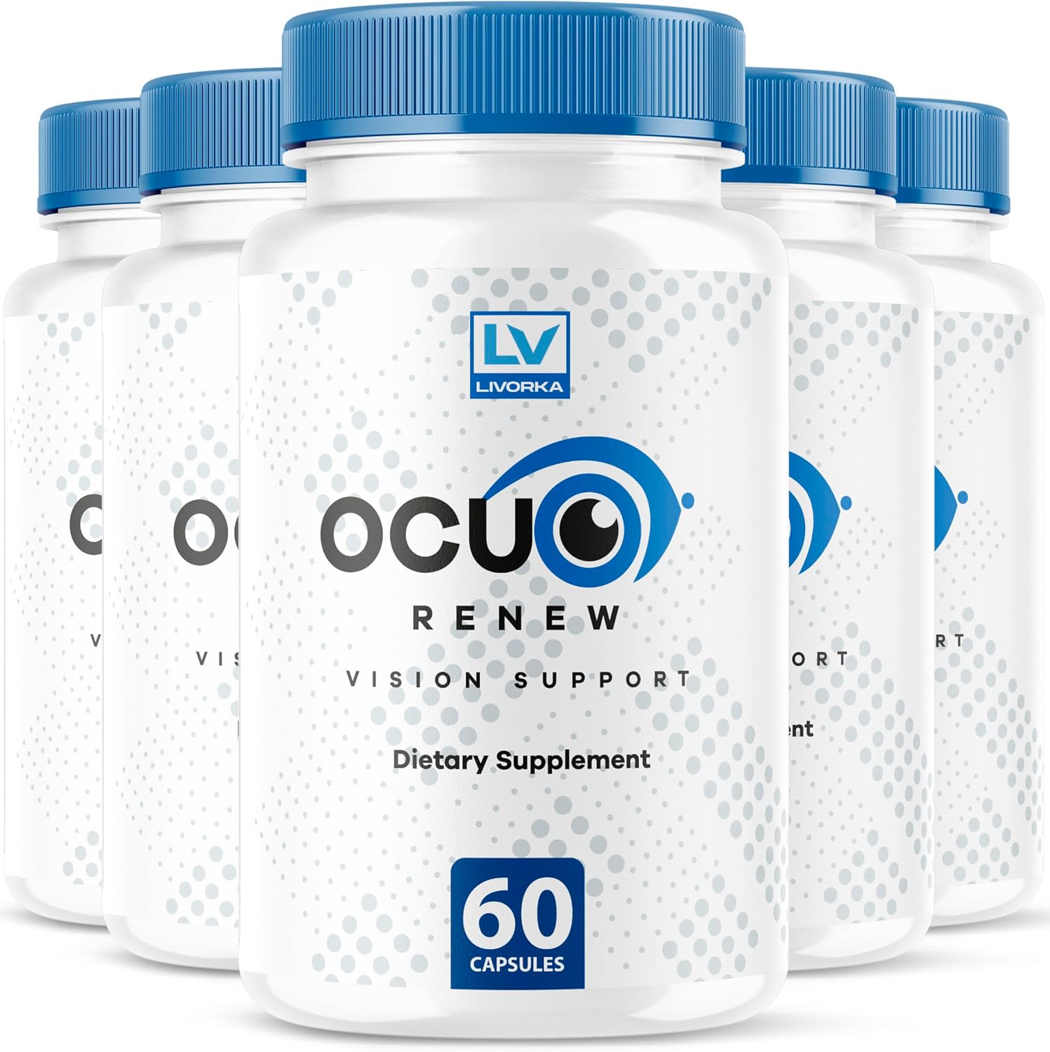 Ocuo Renew Cápsulas (5 Paquetes) - 300 Cápsulas para 5 Meses