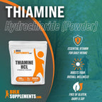 BulkSupplements Tiamina HCl en Polvo - 5 Kilogramos