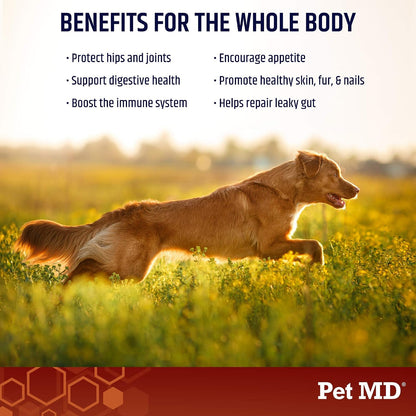 Pet MD Caldo de Huesos para Perros - Topper de Comida con Vitaminas y Aminoácidos - 113 g (4 oz) – Image 2