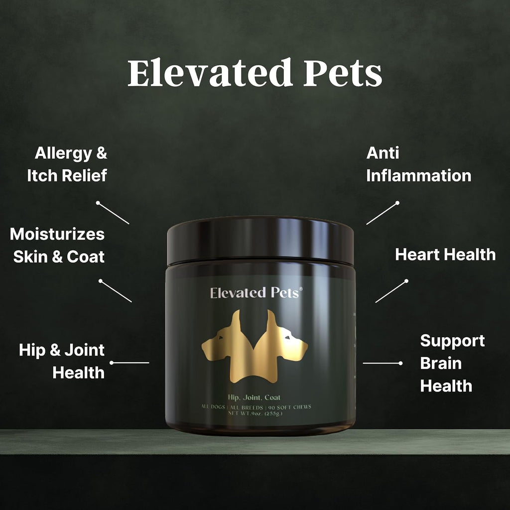 Elevated Pets: Gominolas omega 3, glucosamina y condroitina para perros