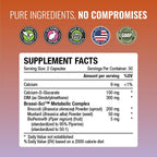 Approved Science DIM - Apoyo al Metabolismo de Estrógenos - DIM, Brócoli, Mostaza, Calcio, BioPerine - Vegano - 6 Botellas - 360 Cápsulas