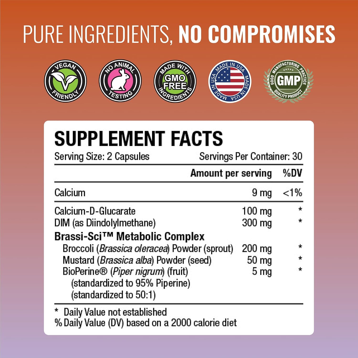 Approved Science DIM - Apoyo al Metabolismo del Estrógeno - 180 Cápsulas Veganas