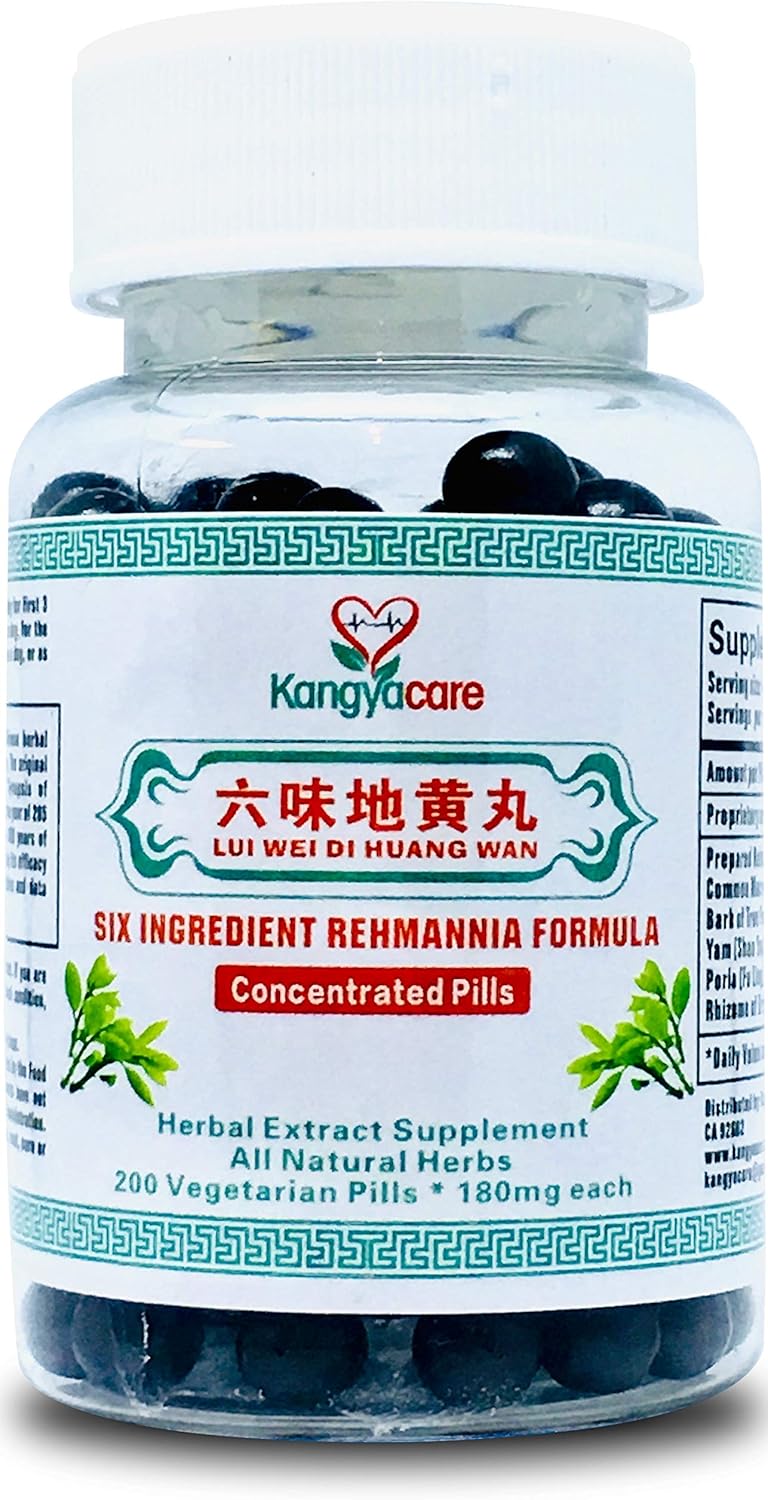 Zhi Bai Di Huang Wan - Fórmula de Anemarrhena, Phellodendron y Rehmannia - 400 comprimidos (2 frascos)