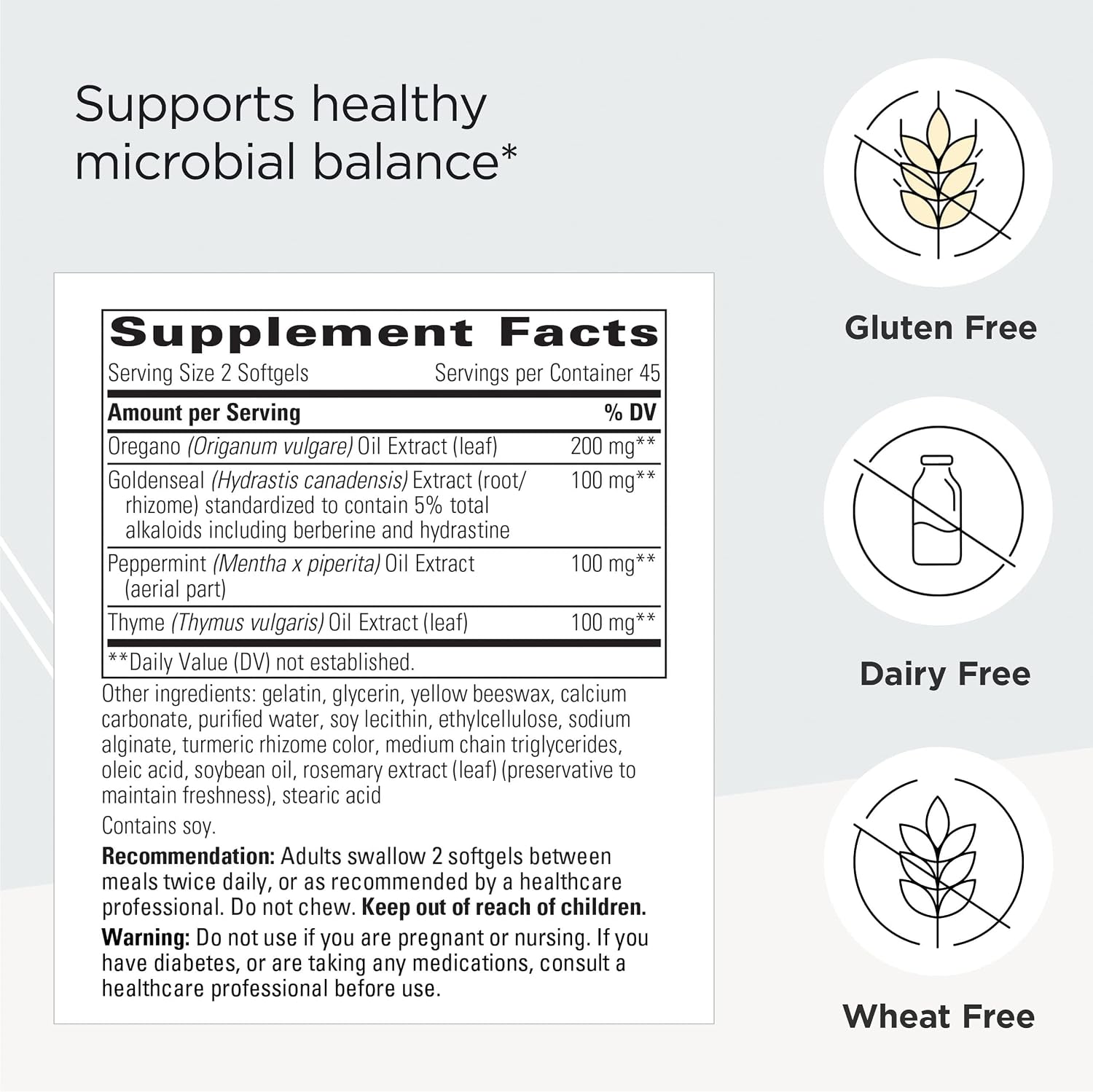 Integrative Therapeutics Y Formula - Complemento para el Apoyo Gastrointestinal - 90 Cápsulas