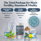 Eu Natural Conception for Him - Suplemento de Fertilidad Masculina, 60 Cápsulas Vegetales