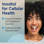 Jarrow Formulas® Inositol 750 mg - 100 Cápsulas Vegetales - Suplemento Alimenticio
