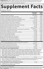 Vitamin Code Men de Garden of Life - Multivitamínico para Hombres con Alimentos Integrales Crudos, Probióticos y Enzimas Digestivas, 240 Cápsulas