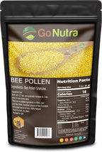 Go Nutra Gránulos de Polen de Abeja Puro - Superalimento Natural (454 g)